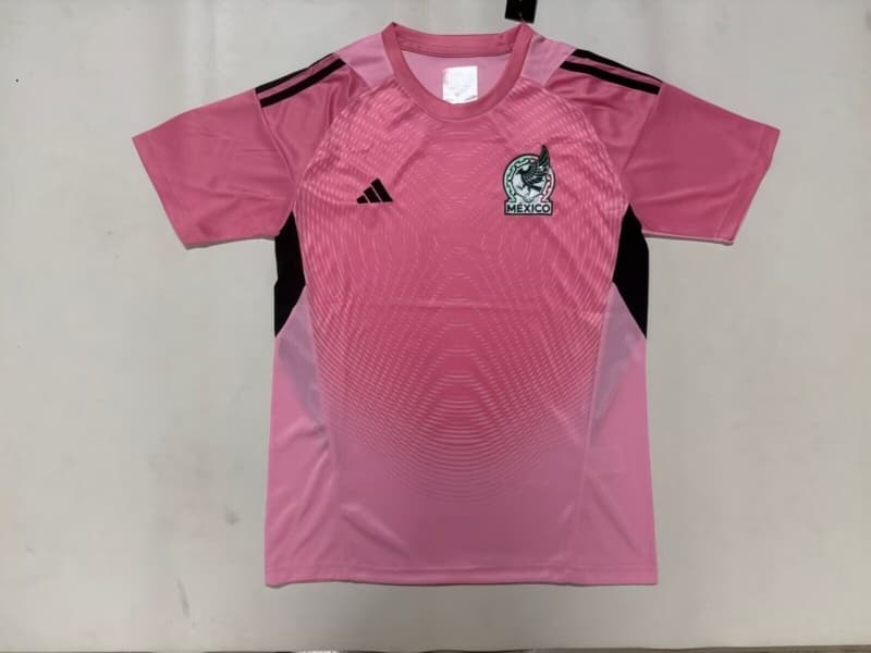 AAA Quality Mexico 2026 Goalkeeper Pink Soccer Jersey 02
