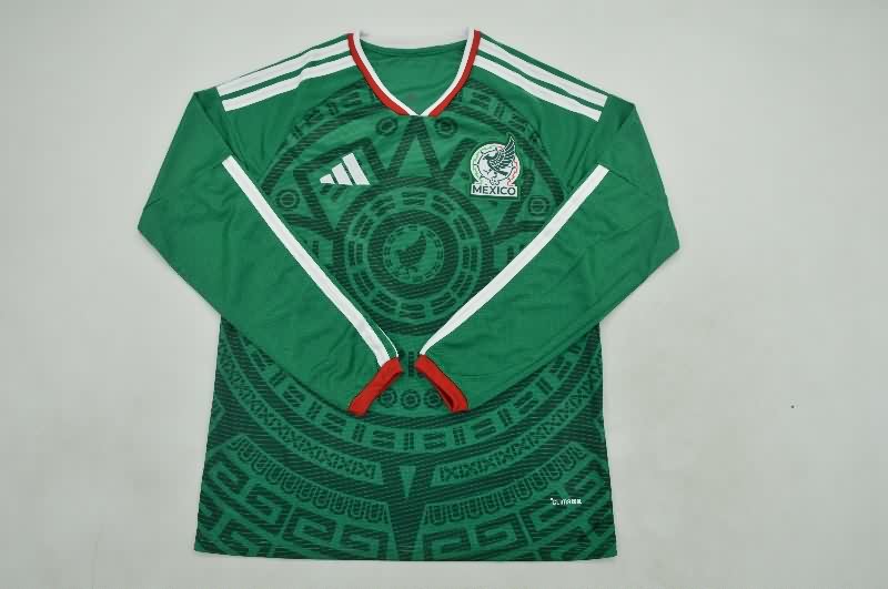 AAA Quality Mexico 2026 World Cup Home Long Sleeve Soccer Jersey