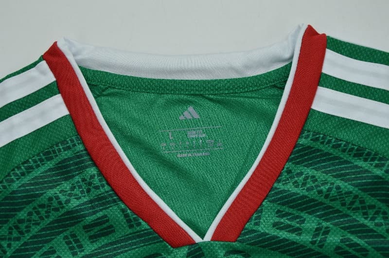 AAA Quality Mexico 2026 World Cup Home Women Cropped Soccer Jersey
