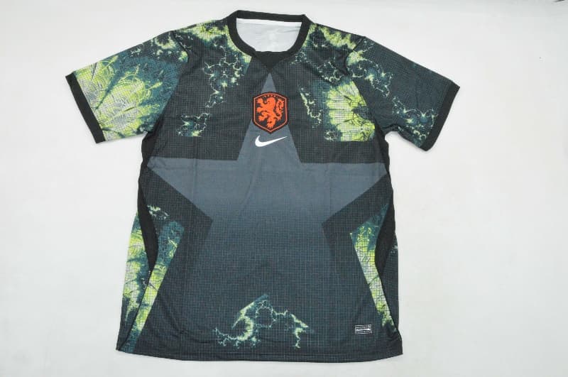 AAA Quality Netherlands 2026 Goalkeeper Black Soccer Jersey