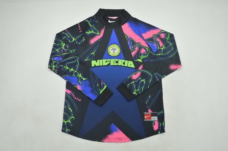 AAA Quality Nigeria 2026 Goalkeeper Long Sleeve Soccer Jersey
