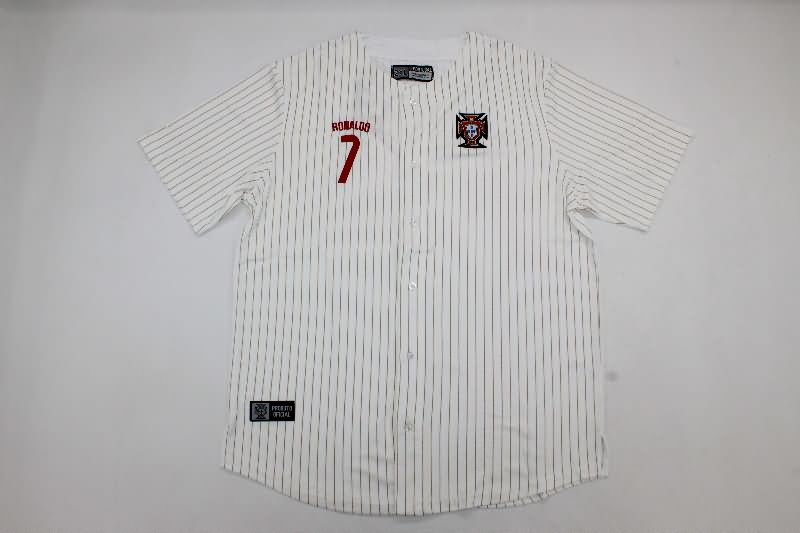 AAA Quality Portugal 2025 White Baseball Jersey