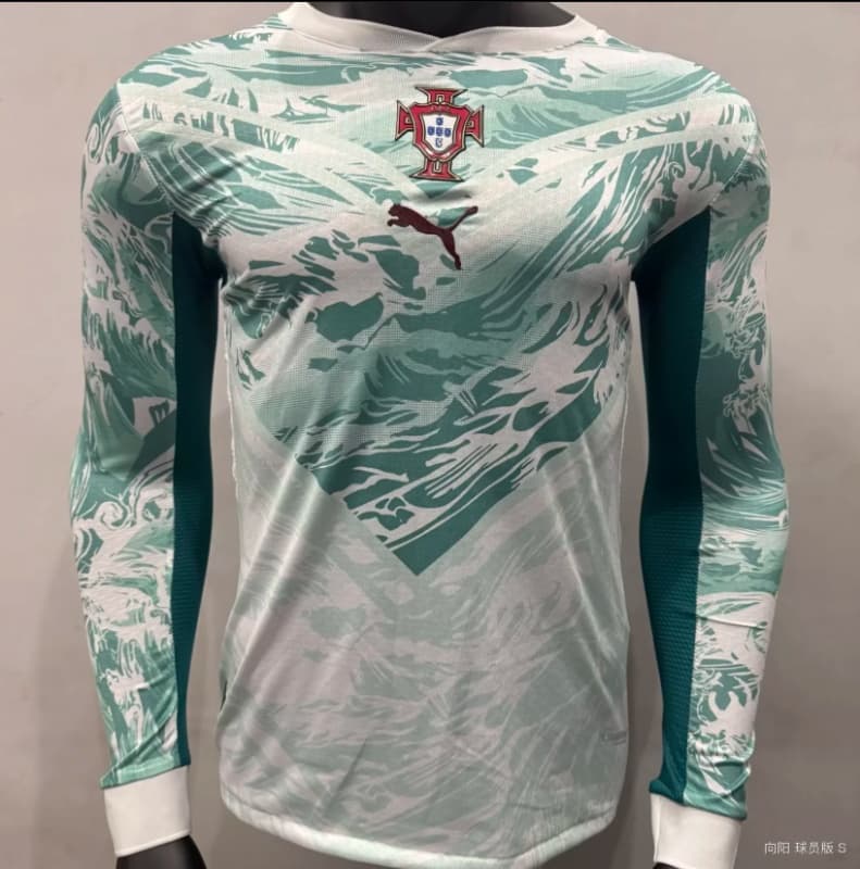 AAA Quality Portugal 2026 World Cup Away Long Sleeve Soccer Jersey (Player)