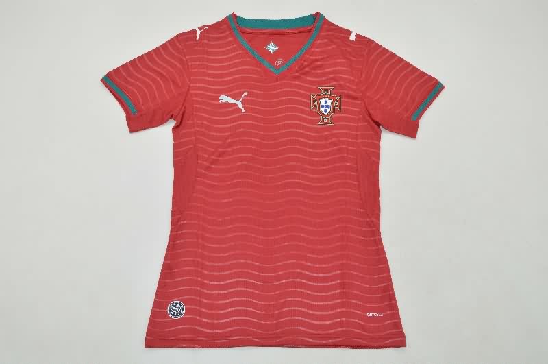 AAA Quality Portugal 2026 World Cup Home Women Soccer Jersey