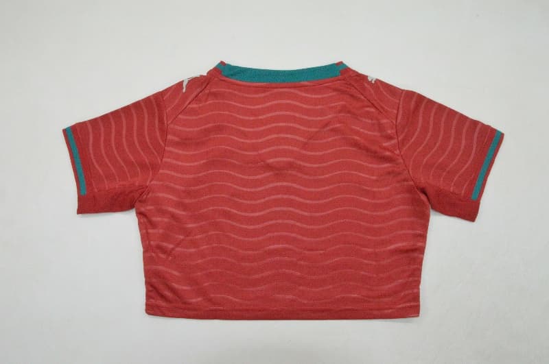 AAA Quality Portugal 2026 World Cup Home Women Cropped Soccer Jersey