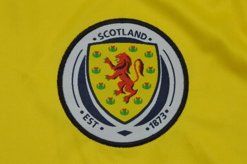 AAA Quality Scotland 2026 Goalkeeper Yellow Soccer Jersey