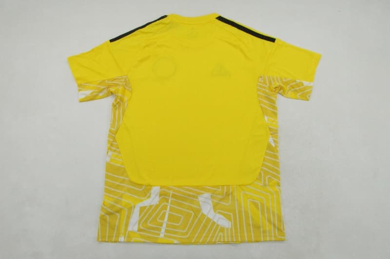 AAA Quality Scotland 2026 Goalkeeper Yellow Soccer Jersey