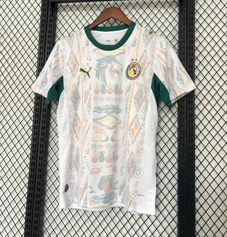 AAA Quality Senegal 2026 Home Soccer Jersey 2 Stars AAA Quality Senegal 2026 Home Soccer Jersey 2 Stars