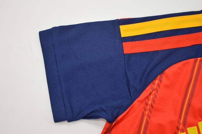 AAA Quality Spain 2026 World Cup Home Women Cropped Soccer Jersey
