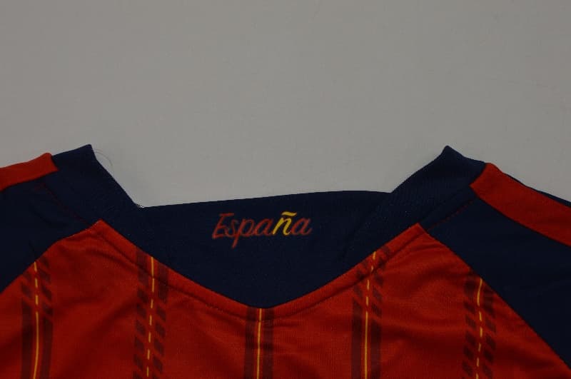 AAA Quality Spain 2026 World Cup Home Women Cropped Soccer Jersey