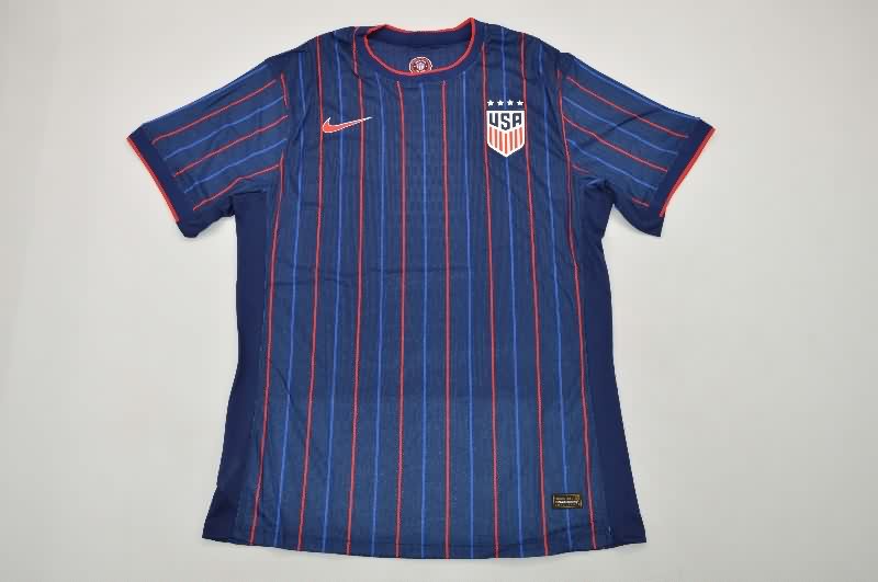 AAA Quality USA 2025 Away Soccer Jersey (Player)