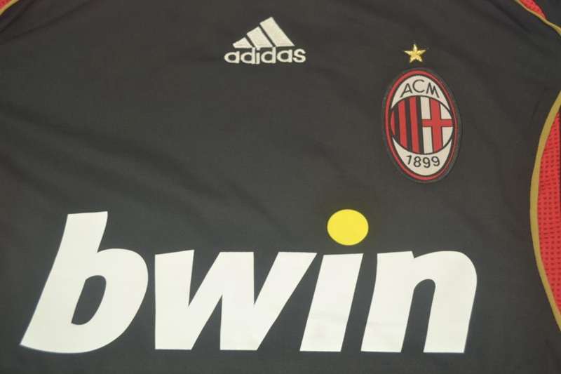 AC Milan Soccer Jersey Away Retro Replica 2006/07