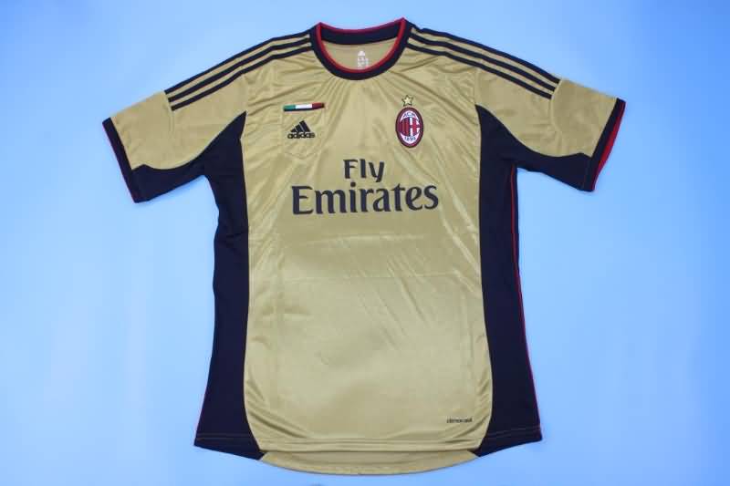 AC Milan Soccer Jersey Third Retro Replica 2013/14
