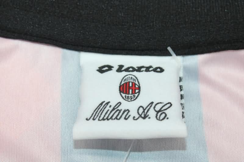 AC Milan Soccer Jersey Home Long Sleeve Retro Replica 1993/94