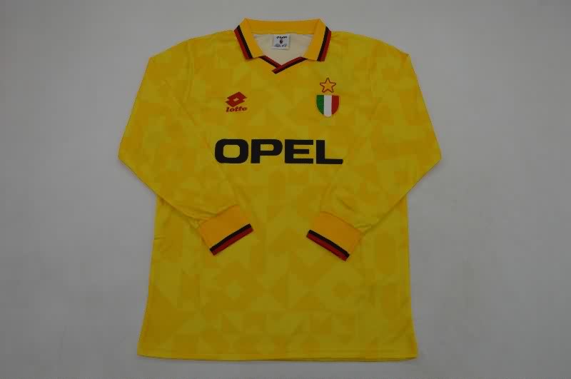 AAA Quality AC Milan 1994/95 Third Retro Long Sleeve Soccer Jersey