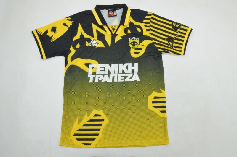 AAA Quality AEK Athens 1997/98 Home Retro Soccer Jersey