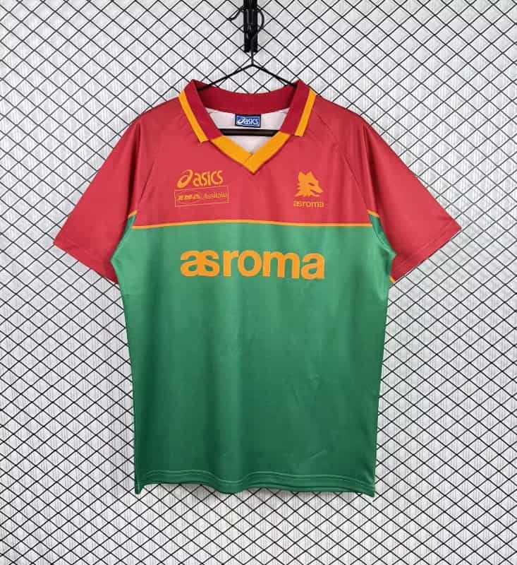 AAA Quality AS Roma 1995/96 Training Retro Soccer Jersey AAA Quality AS Roma 1995/96 Training Retro Soccer Jersey
