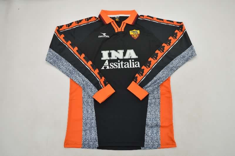 AAA Quality AS Roma 1998/99 Third Long Sleeve Retro Soccer Jersey