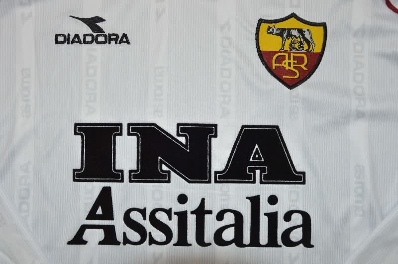 AAA Quality AS Roma 1999/00 Away Retro Long Sleeve Soccer Jersey
