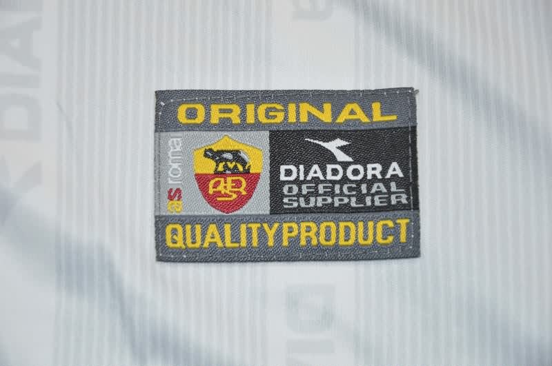 AAA Quality AS Roma 1999/00 Away Retro Long Sleeve Soccer Jersey
