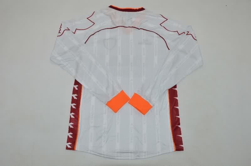 AAA Quality AS Roma 1999/00 Away Retro Long Sleeve Soccer Jersey