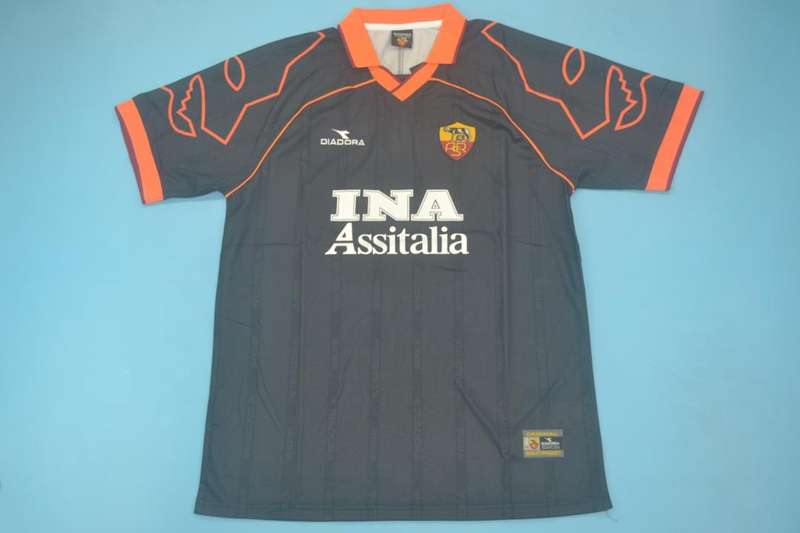 AS Roma Soccer Jersey Third Retro Replica 1999/00