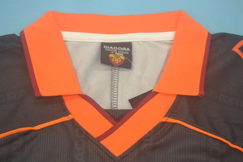 AS Roma Soccer Jersey Third Retro Replica 1999/00