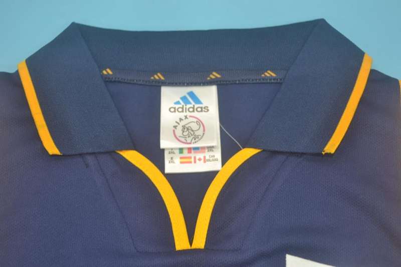Ajax Soccer Jersey Away Retro Replica 2000/01