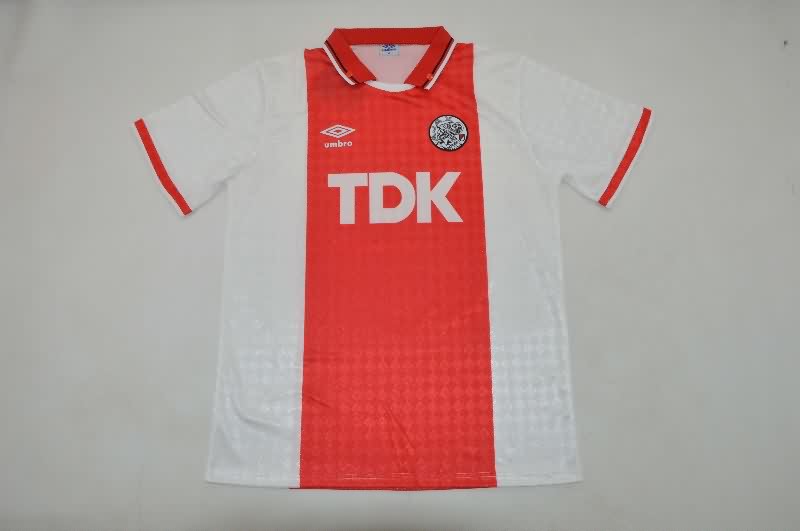 Ajax Soccer Jersey Home Retro Replica 1989/91