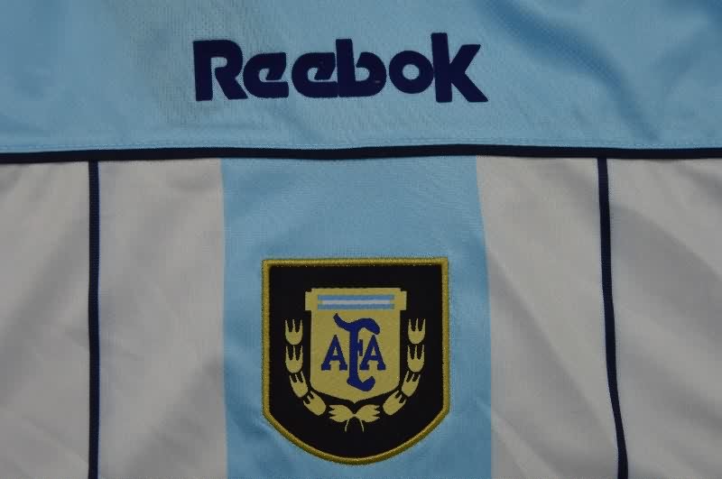 Argentina Soccer Jersey Home Retro Replica 2001