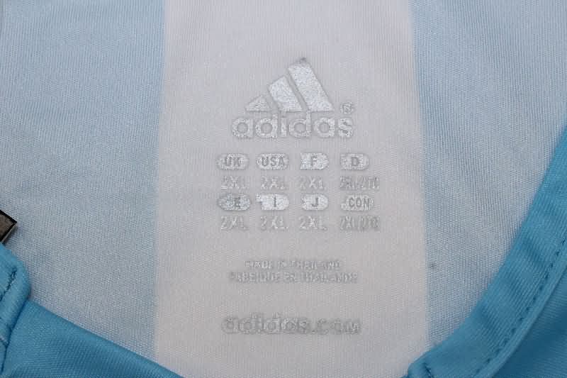 Argentina Soccer Jersey Home Long Sleeve Retro Replica 2006