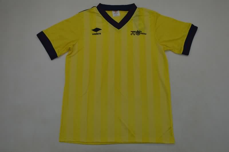 Arsenal Soccer Jersey Away Retro Replica 1984/86