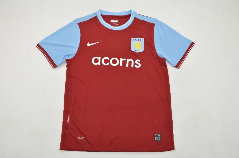 AAA Quality Aston Villa 2009/10 Home Retro Soccer Jersey