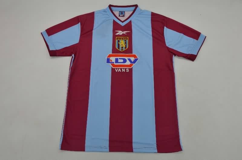 AAA Quality Aston Villa 1999/00 Home Retro Soccer Jersey