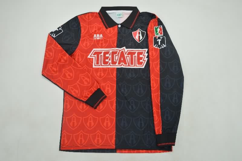 AAA Quality Atlas 1994/95 Home Retro Long Sleeve Soccer Jersey