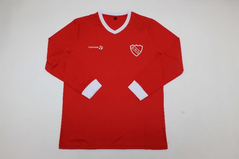 Atletico Independiente Soccer Jersey Home Long Sleeve Retro Replica 1982/85