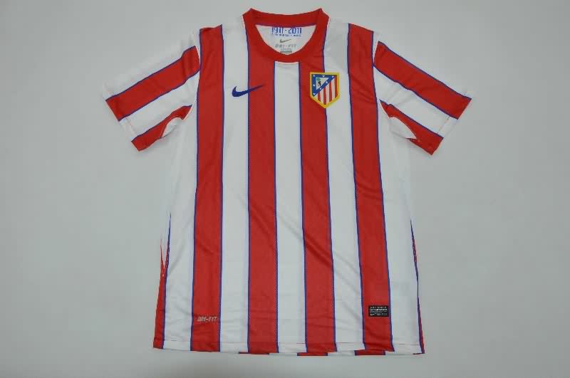 Atletico Madrid Soccer Jersey Home Retro Replica 2011/12