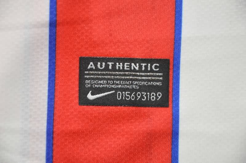 Atletico Madrid Soccer Jersey Home Retro Replica 2011/12