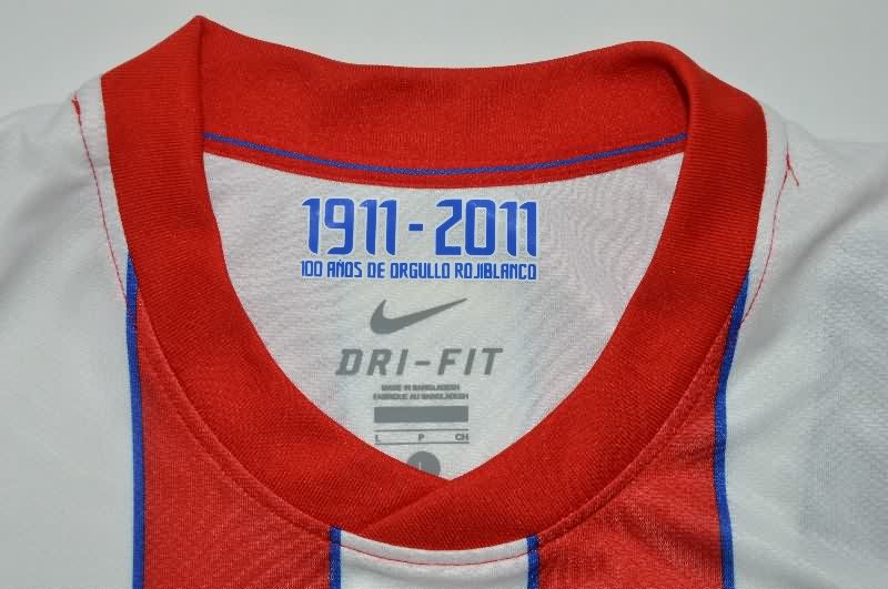 Atletico Madrid Soccer Jersey Home UCL Jersey Replica 2011/12