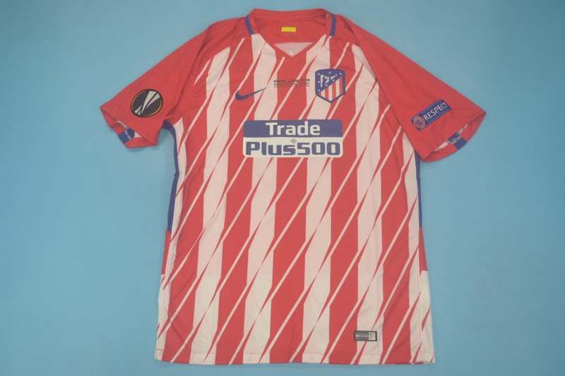 Atletico Madrid Soccer Jersey Europa Retro Replica 2017/18
