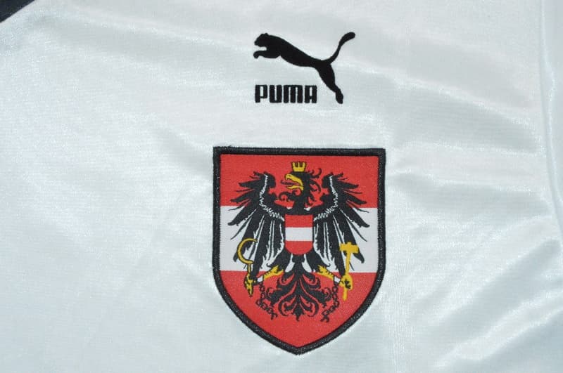 AAA Quality Austria 1990/91 Home Retro Soccer Jersey