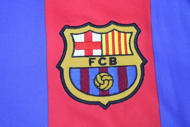 Barcelona Soccer Jersey Home Retro Replica 2004/05