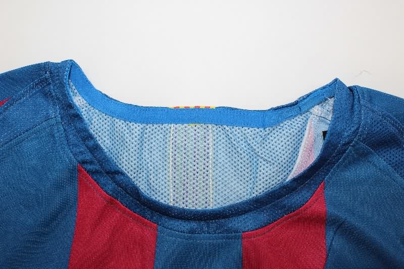 AAA Quality Barcelona 2005/06 Home UCL Long Retro Soccer Jersey