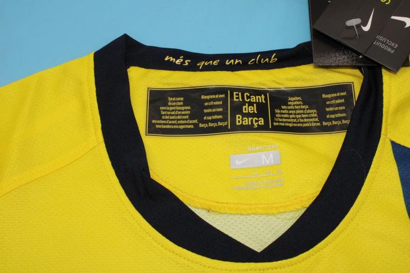 Barcelona Soccer Jersey Away Retro Replica 2008/09