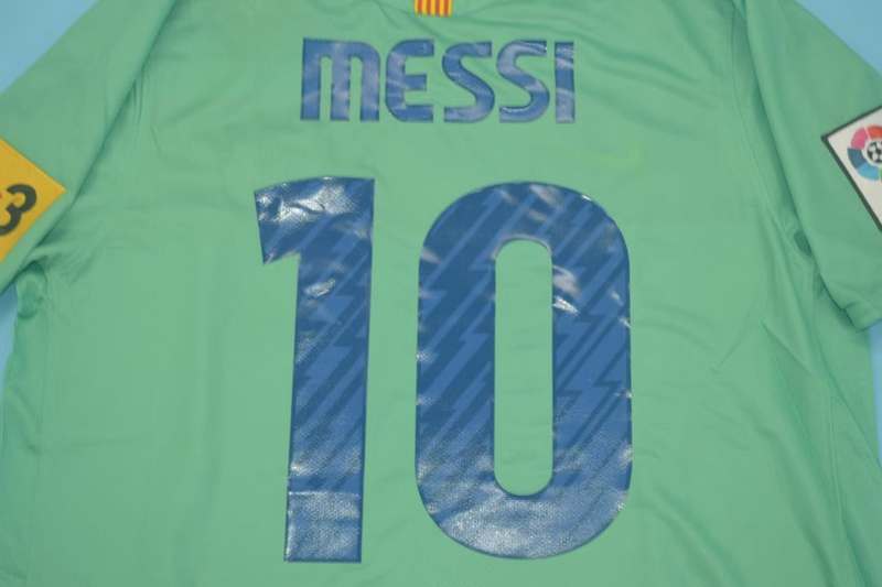 Barcelona Soccer Jersey Away Retro Replica 2010/11