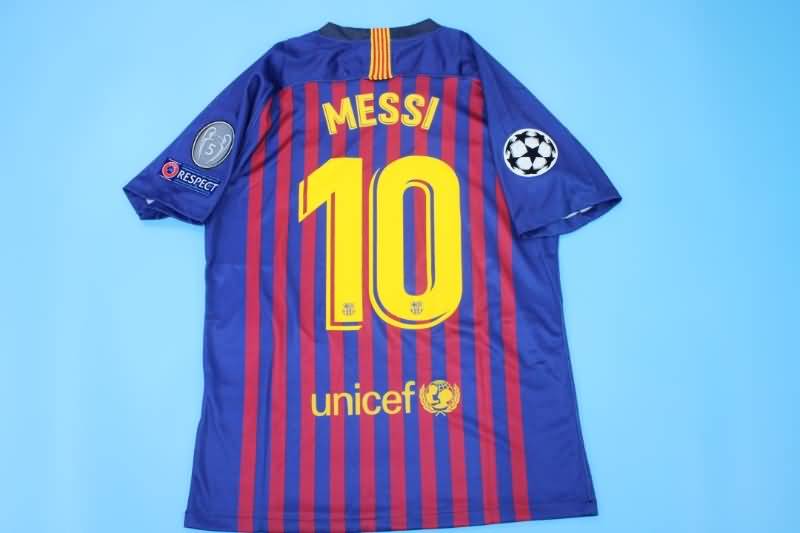 Barcelona Soccer Jersey Home Retro Replica 2018/19