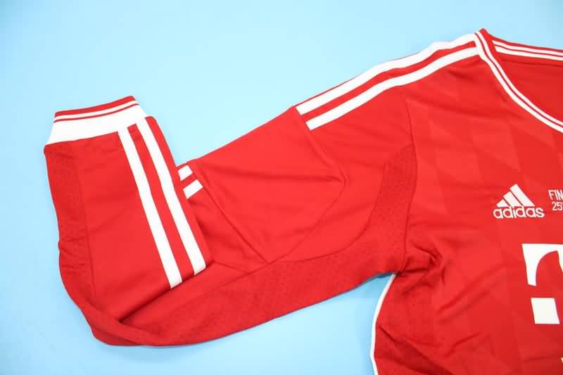 Bayern Munich Soccer Jersey UCL Long Retro Replica 2012/13
