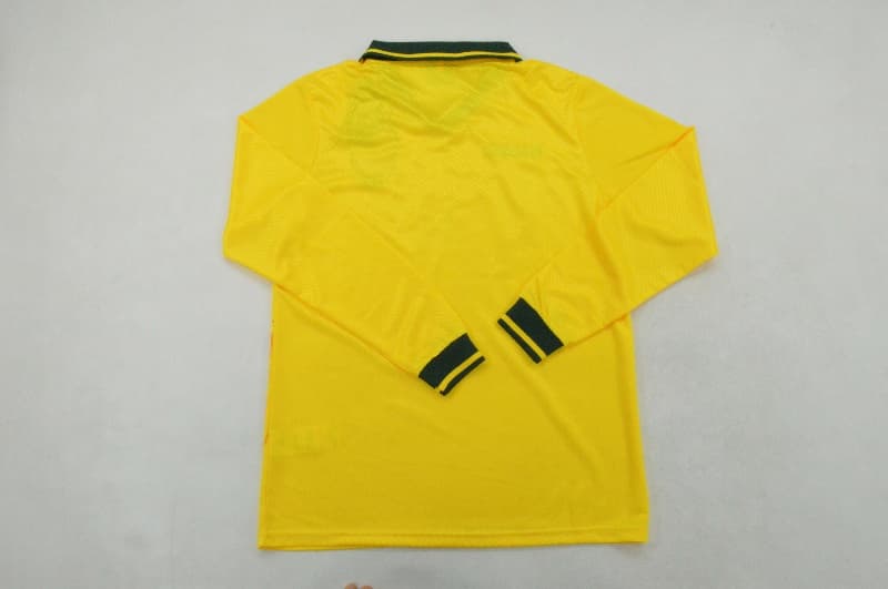 AAA Quality Brazil 1994 Home Retro Long Sleeve Soccer Jersey