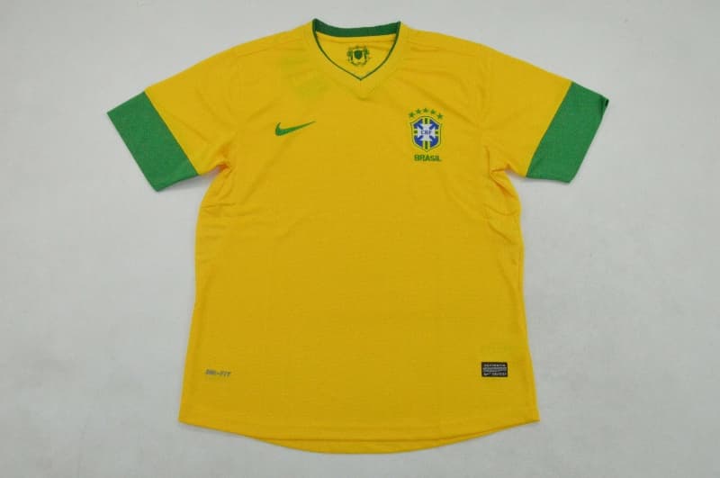 AAA Quality Brazil 2012 Home Retro Soccer Jersey