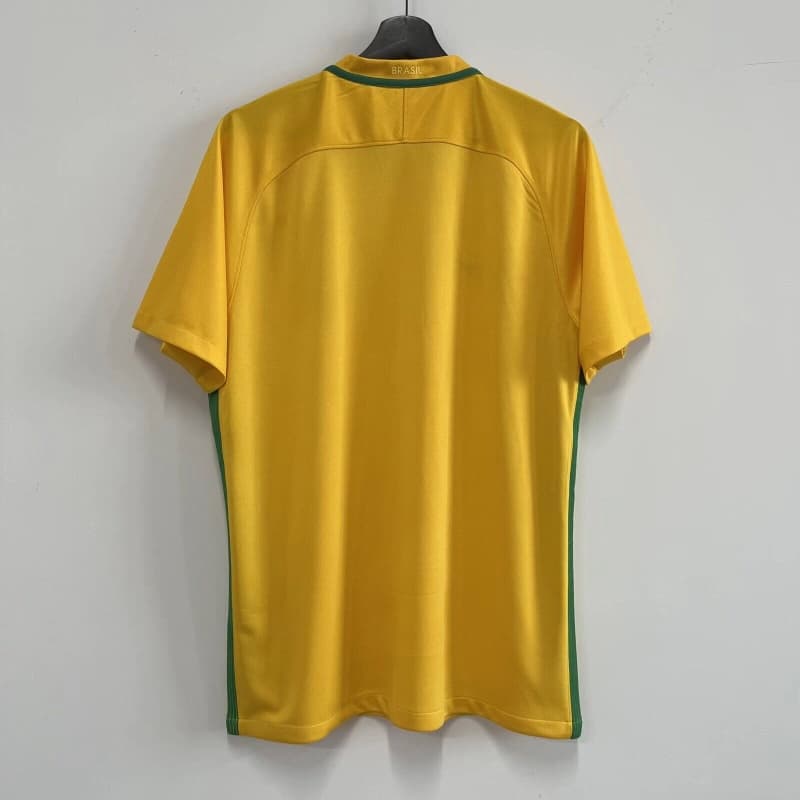 AAA Quality Brazil 2016 Home Retro Soccer Jersey